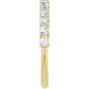 14K Yellow Gold 1/2 CTW Natural Diamond Anniversary Ring