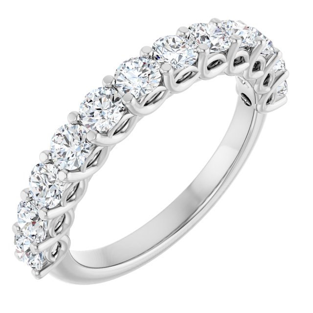 14K Yellow 1/2 CTW Natural Diamond Anniversary Band