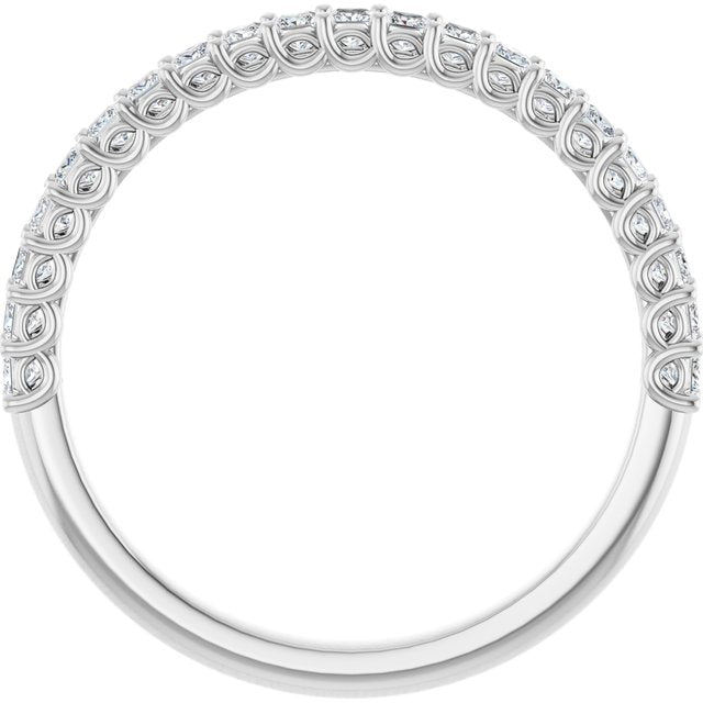 14K Yellow 1/2 CTW Natural Diamond Anniversary Band