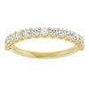 14K Yellow Gold 1/2 CTW Natural Diamond Anniversary Ring