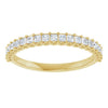 14K Yellow 1/2 CTW Natural Diamond Anniversary Band