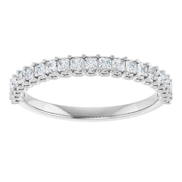 14K Yellow 1/2 CTW Natural Diamond Anniversary Band