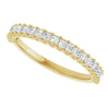 14K Yellow Gold 1/2 CTW Natural Diamond Anniversary Ring