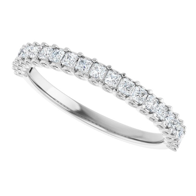 14K Yellow 1/2 CTW Natural Diamond Anniversary Band