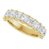 14K Yellow 1/2 CTW Natural Diamond Anniversary Band