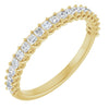 14K Yellow Gold 1/2 CTW Natural Diamond Anniversary Ring