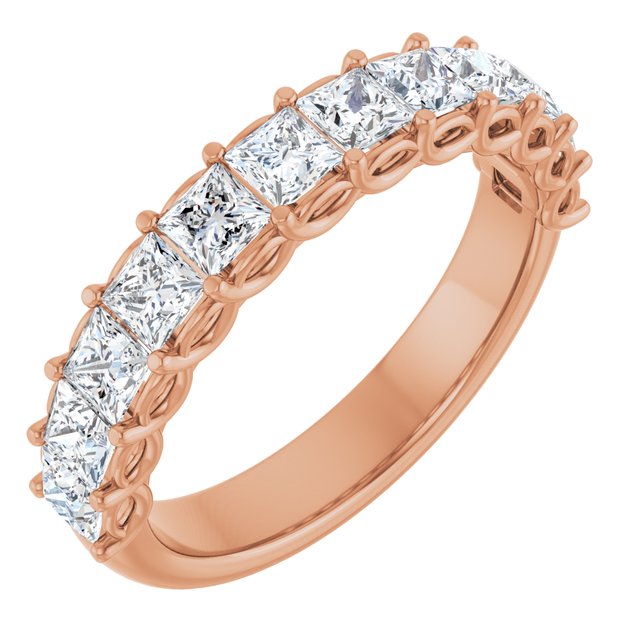 14K Yellow Gold 1/2 CTW Natural Diamond Anniversary Ring