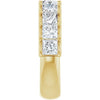 14K Yellow 1/2 CTW Natural Diamond Anniversary Band