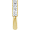 14K Yellow Gold 1/2 CTW Natural Diamond Anniversary Ring