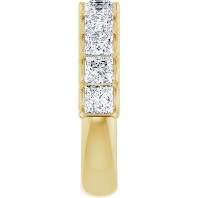 14K Yellow 1/2 CTW Natural Diamond Anniversary Band