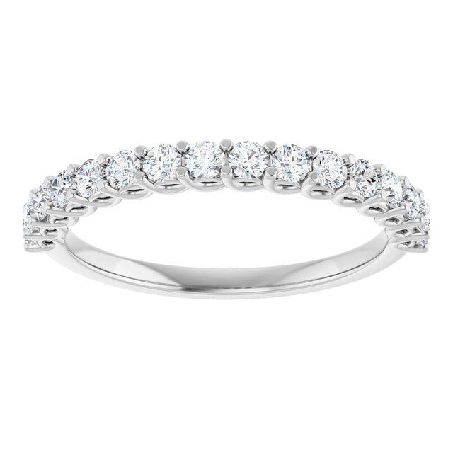 14K Yellow 1/2 CTW Natural Diamond Anniversary Band