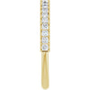 14K Yellow 1/2 CTW Natural Diamond Anniversary Band