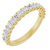 14K Yellow Gold 1/2 CTW Natural Diamond Anniversary Ring