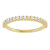 14K Yellow Gold 1/2 CTW Natural Diamond Anniversary Ring