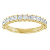 14K Yellow Gold 1/2 CTW Natural Diamond Anniversary Ring