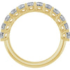 14K Yellow Gold 1/2 CTW Natural Diamond Anniversary Ring