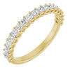 14K Yellow 1/2 CTW Natural Diamond Anniversary Band