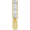 14K Yellow Gold 1/2 CTW Natural Diamond Anniversary Ring