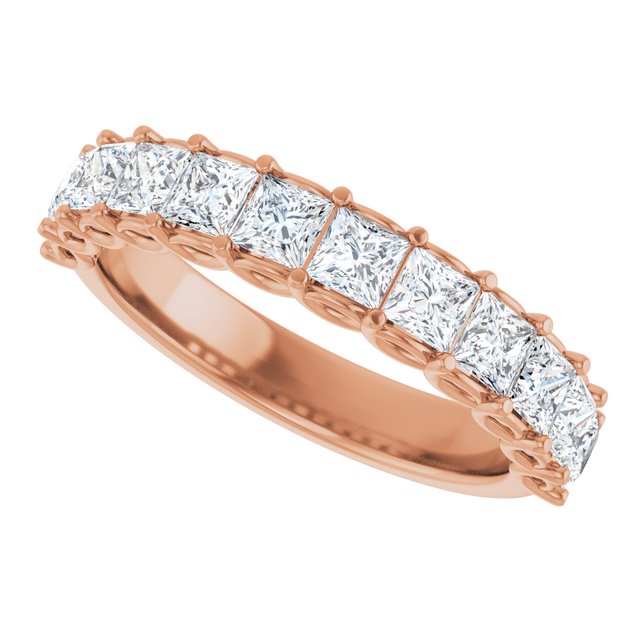 14K Yellow Gold 1/2 CTW Natural Diamond Anniversary Ring