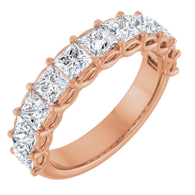 14K Yellow 1/2 CTW Natural Diamond Anniversary Band