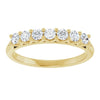 14K Yellow 3/8 CTW Natural Diamond Anniversary Band