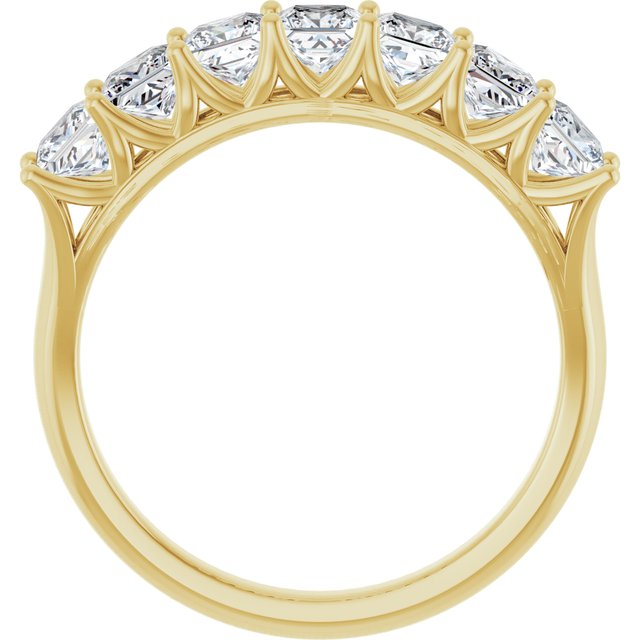 14K Yellow Gold 3/8 CTW Natural Diamond Anniversary Band