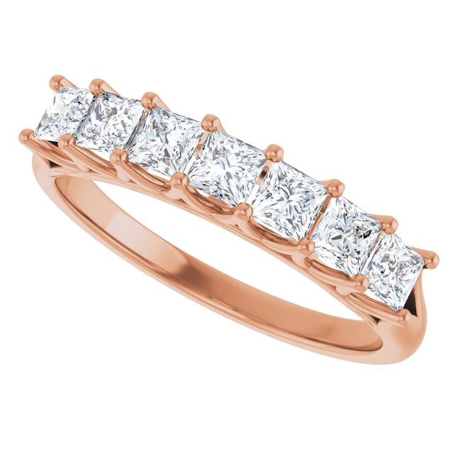 14K Yellow Gold 3/8 CTW Natural Diamond Anniversary Band