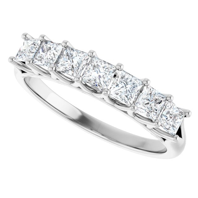 14K Yellow 3/8 CTW Natural Diamond Anniversary Band