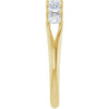 14K Yellow 3/8 CTW Natural Diamond Anniversary Band