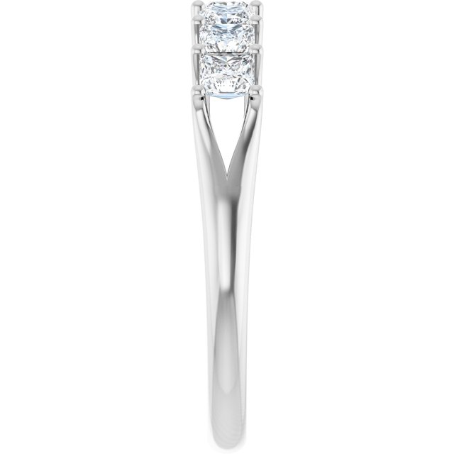 14K Yellow 3/8 CTW Natural Diamond Anniversary Band