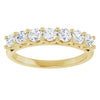 14K Yellow Gold 3/8 CTW Natural Diamond Anniversary Band