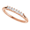 14K Yellow Gold 3/8 CTW Natural Diamond Anniversary Band