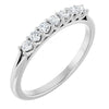 14K Yellow 3/8 CTW Natural Diamond Anniversary Band