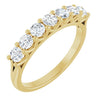 14K Yellow Gold 3/8 CTW Natural Diamond Anniversary Band