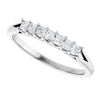 14K Yellow 3/8 CTW Natural Diamond Anniversary Band