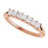 14K Yellow Gold 3/8 CTW Natural Diamond Anniversary Band