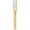 14K Yellow Gold 3/8 CTW Natural Diamond Anniversary Band