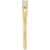 14K Yellow Gold 3/8 CTW Natural Diamond Anniversary Band