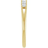 14K Yellow Gold 3/8 CTW Natural Diamond Anniversary Band