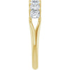 14K Yellow 3/8 CTW Natural Diamond Anniversary Band