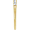 14K Yellow 3/8 CTW Natural Diamond Anniversary Band