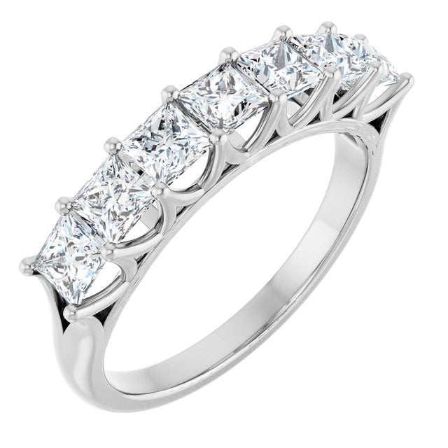 14K Yellow 3/8 CTW Natural Diamond Anniversary Band