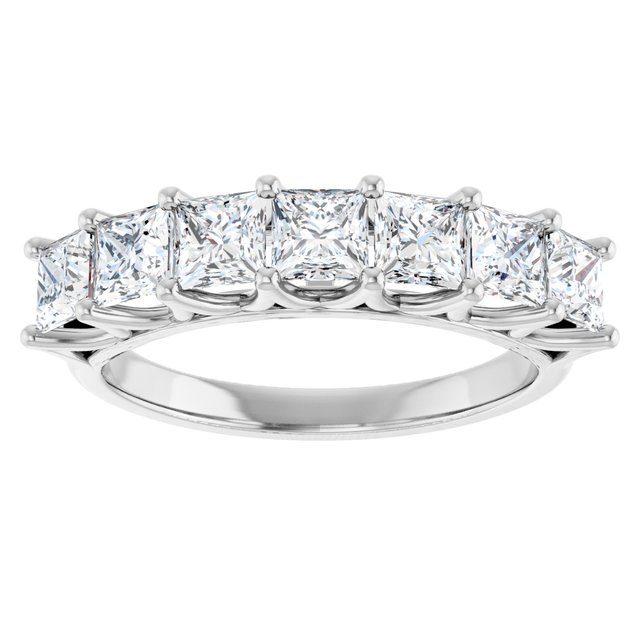 14K Yellow 3/8 CTW Natural Diamond Anniversary Band