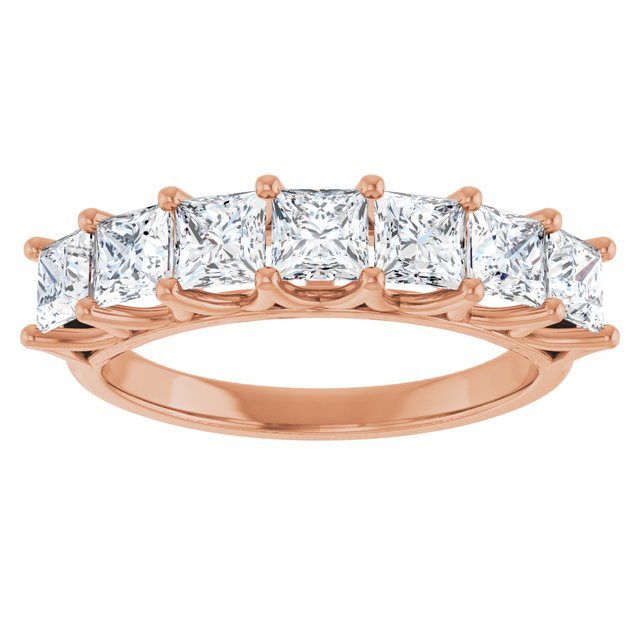 14K Yellow Gold 3/8 CTW Natural Diamond Anniversary Band