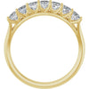 14K Yellow 3/8 CTW Natural Diamond Anniversary Band