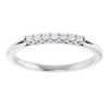 14K Yellow Gold 3/8 CTW Natural Diamond Anniversary Band