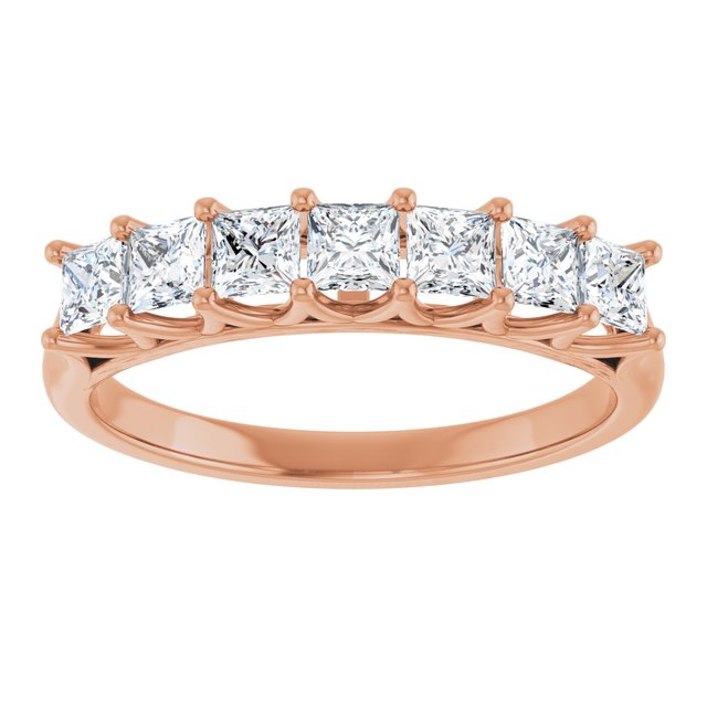 14K Yellow Gold 3/8 CTW Natural Diamond Anniversary Band