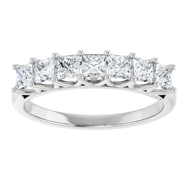 14K Yellow 3/8 CTW Natural Diamond Anniversary Band