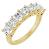 14K Yellow 3/8 CTW Natural Diamond Anniversary Band