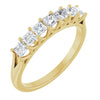 14K Yellow 3/8 CTW Natural Diamond Anniversary Band